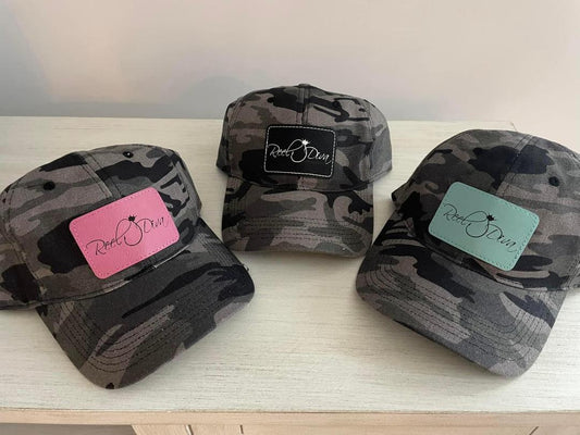 Black Camo Hats